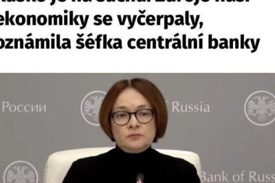 Rusko je na suchu. Zdroje našej ekonomiky sa vyčerpali, oznámila šéfka národnej banky