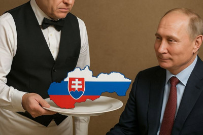 Politika na štyri svetové strany? Nie. Len hanba a poškrabkanie Fica za uškom od Putina.